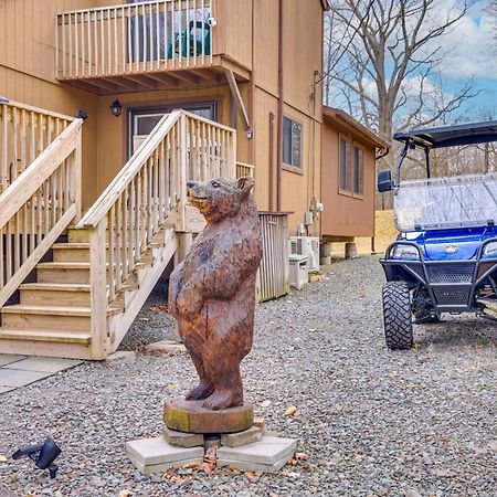 Bear Den Rustic Pocono Lake Home With Game Room! Extérieur photo