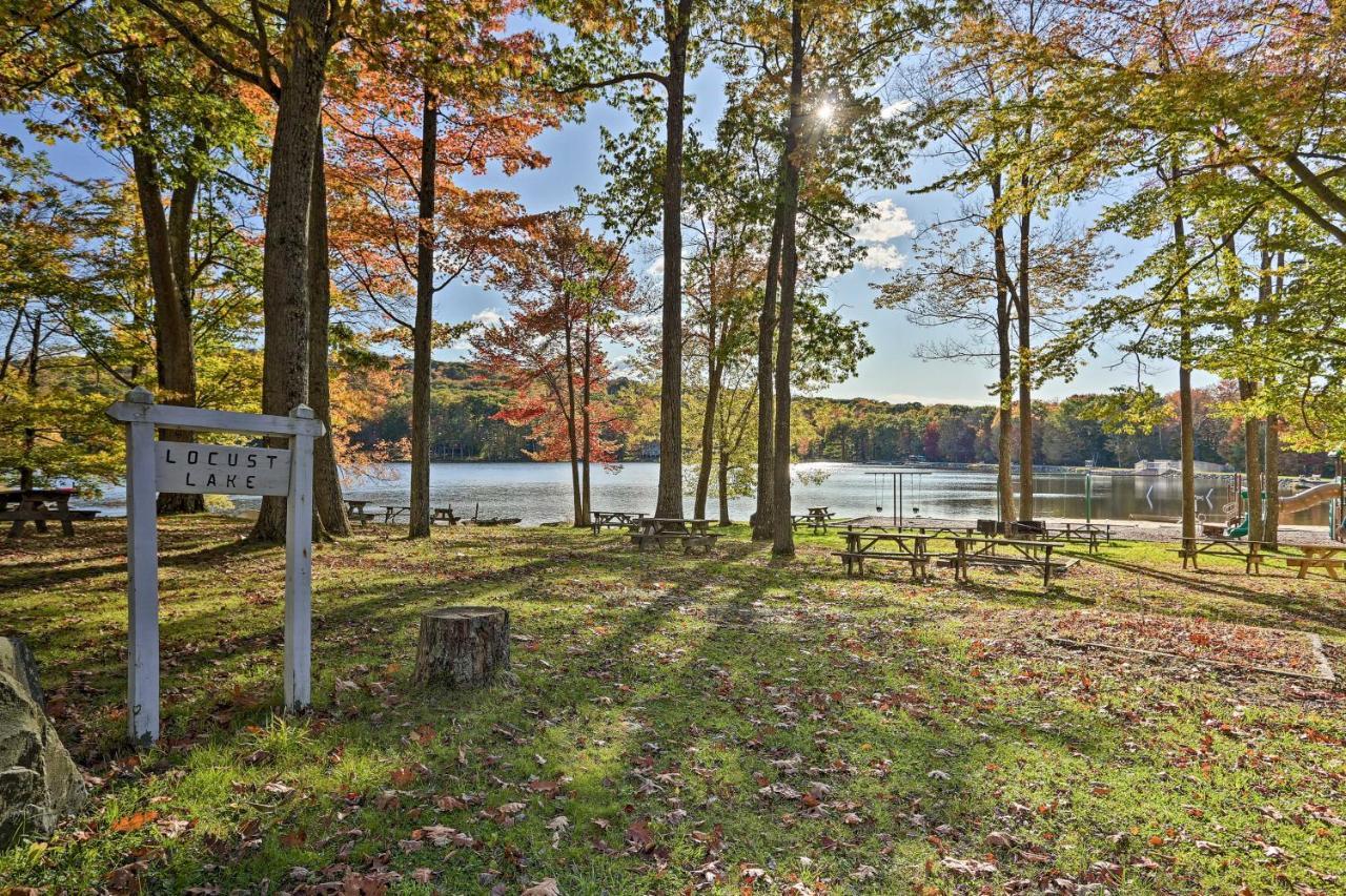 Bear Den Rustic Pocono Lake Home With Game Room! Extérieur photo