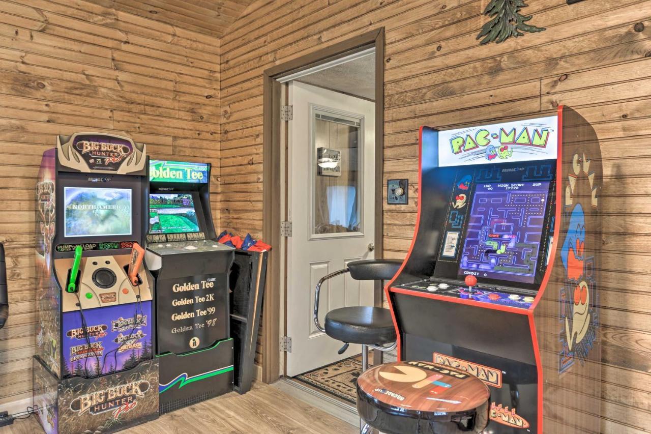 Bear Den Rustic Pocono Lake Home With Game Room! Extérieur photo