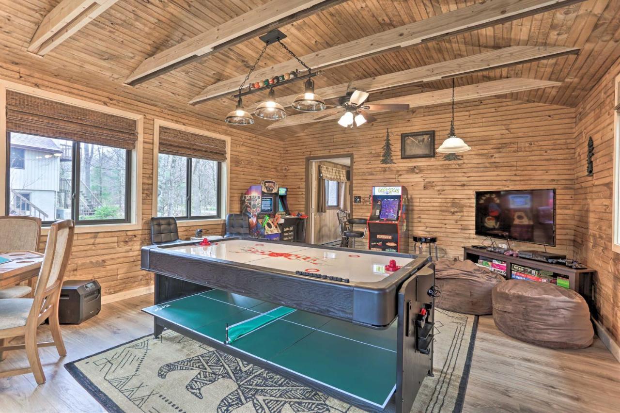 Bear Den Rustic Pocono Lake Home With Game Room! Extérieur photo