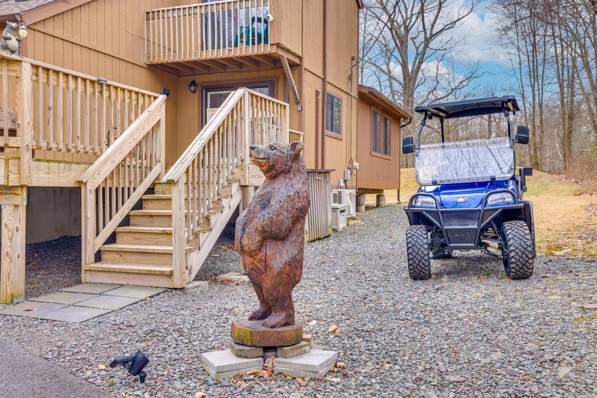Bear Den Rustic Pocono Lake Home With Game Room! Extérieur photo